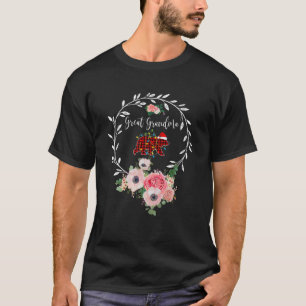 Great Oma Bear Xmas Familie Weihnachten Pajama Re T-Shirt