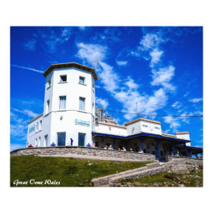 Great Orme Wales. -> Der Große Orme Wales. Fotodruck