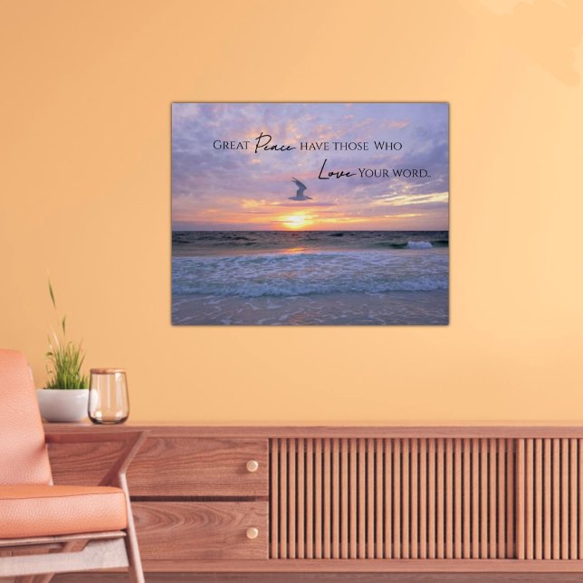Great Peace Pastel Pastel sunset Poster (Von Creator hochgeladen)
