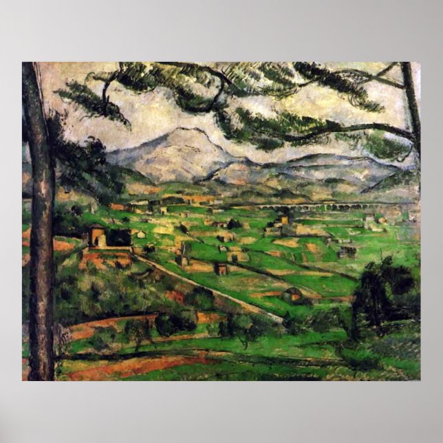 Great Pine - Paul Cezanne - c1890 Poster (Vorne)