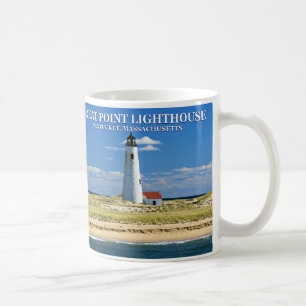 Great Point Lighthouse, Nantucket Mass Tasse