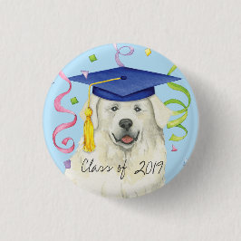 Great Pyrenäen Graduate Button