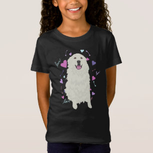 Great Pyrenäen Valentinstag T-Shirt