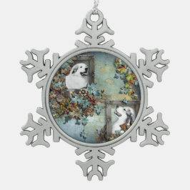 Great Pyrenäen Weihnachten Snowflake Ornament - Bl