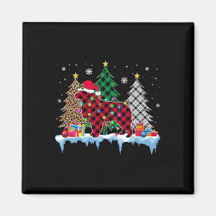 Great Pyrenees Hund Baum Weihnachtsbeleuchtung Lus Magnet