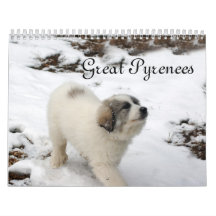 Great Pyrenees Puppy Calendar