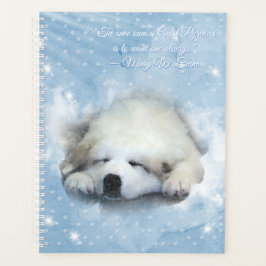 Great Pyrenees Sleepy Puppy WC Planer