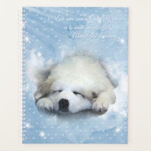 Great Pyrenees Sleepy Puppy WC Planer