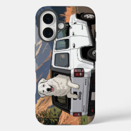 Great Pyrenees trip iPhone 16 Hülle