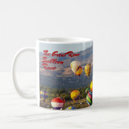 Great Reno Balloon Race Morning Rising 40th Yr Cof Kaffeetasse