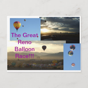 Great Reno Balloon Race! Postkarte