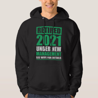 Great Retirement 2021 Gift Pensioneers Husband Ret Hoodie