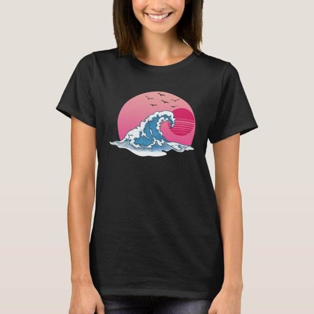 Great Retro Waves T-Shirt (Vorderseite)