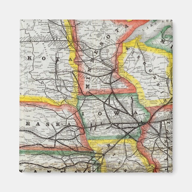 Great Rock Island Route Magnet (Vorne)