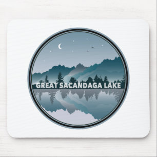 Great Sacandaga Lake New York Reflektion Mousepad