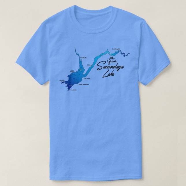 Great Sacandaga Lake NY T-Shirt (Design vorne)
