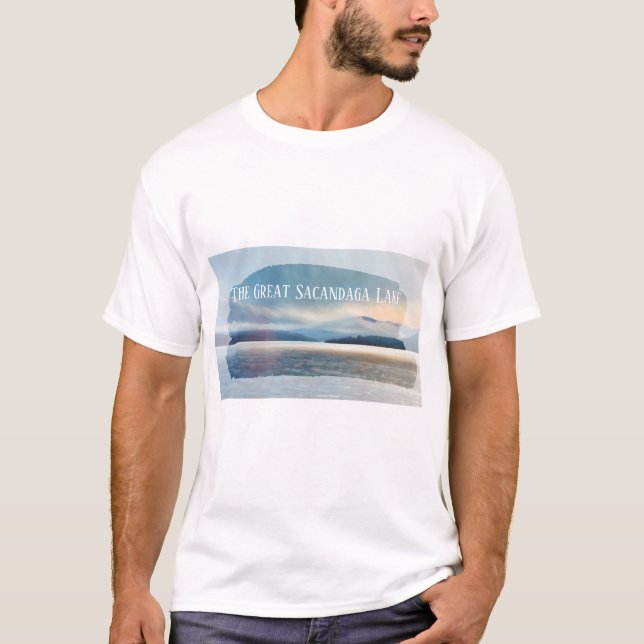Great Sacandaga Lake - T - Shirt (gebürstet) (Vorderseite)
