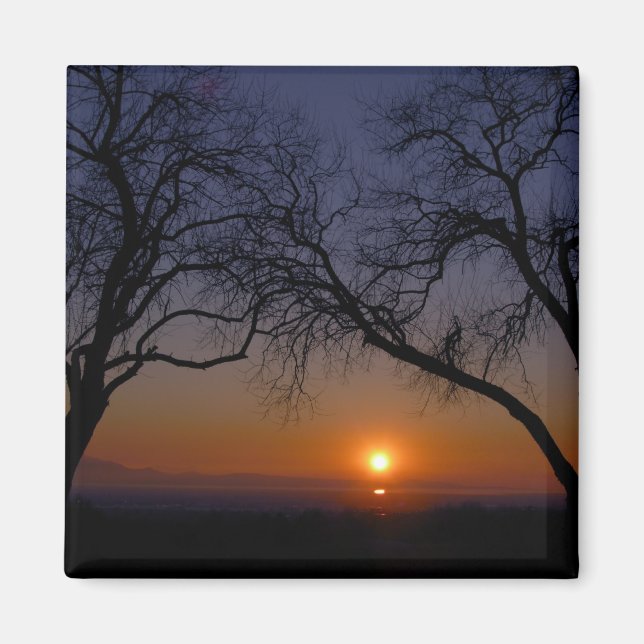 Great Salt Lake Sunset Magnet (Vorne)