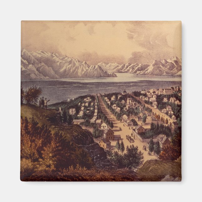 Great Salt Lake, Utah Magnet (Vorne)