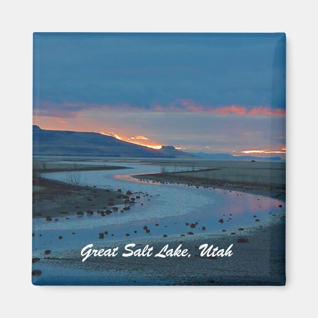 Great Salt Lake, Utah Magnet (Vorne)