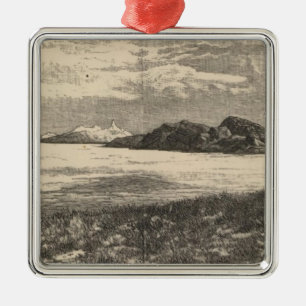 Great Salt Lake Wüste Silbernes Ornament