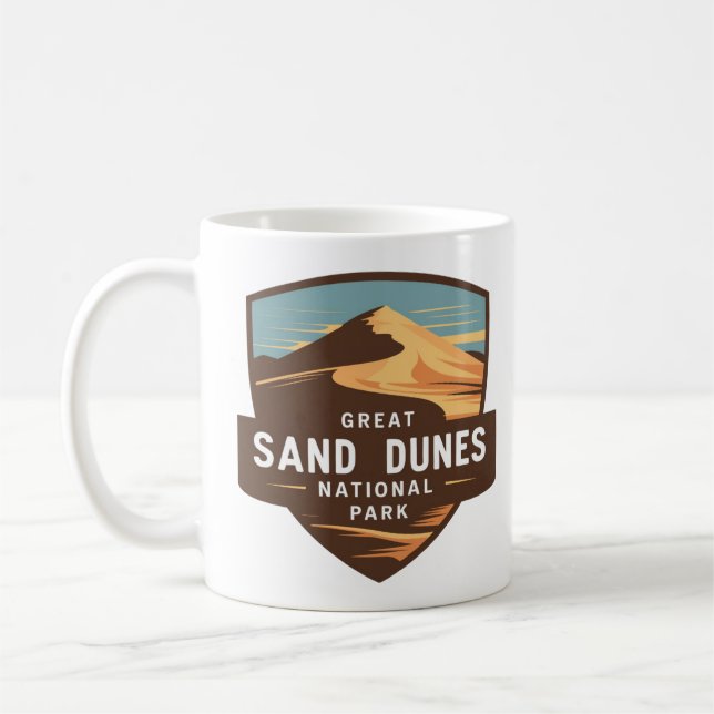 Great Sand Dunes National Park Abzeichen Kaffeetasse (Links)