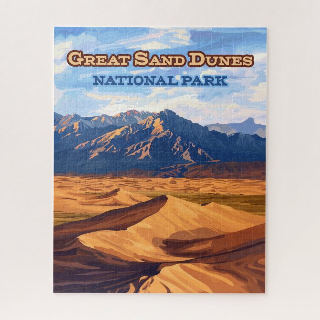 Great Sand Dunes Nationalpark Colorado (Vertikal)