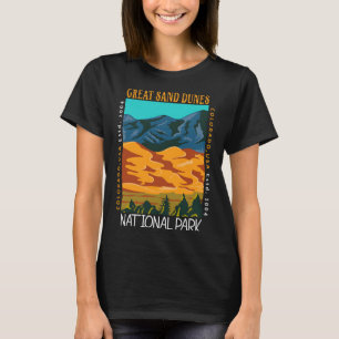 Great Sand Dunes Nationalpark Colorado gestört T-Shirt