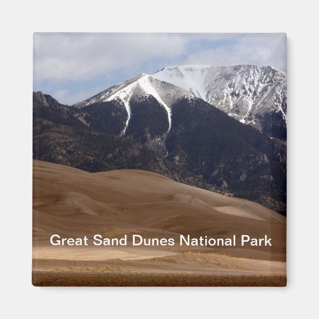 Great Sand Dunes Nationalpark Colorado Magnet (Vorne)