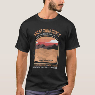 Great Sand Dunes Nationalpark USA Vintag T-Shirt