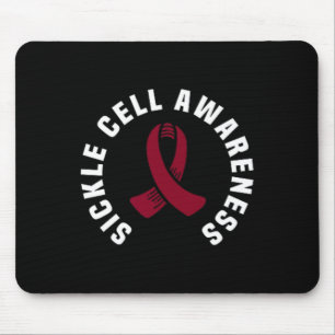 Great SickCell Awareness Pocket Burgund Mousepad