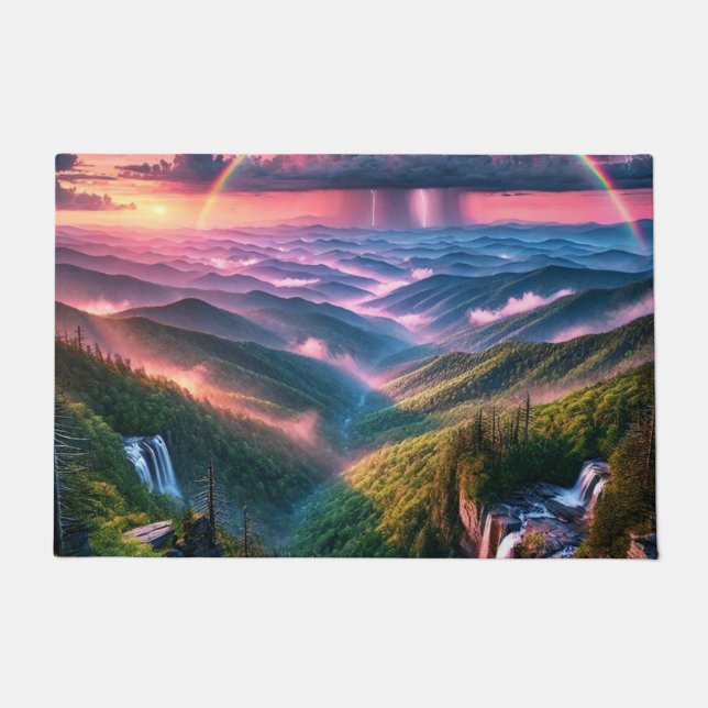 Great Smokey Mountains Doormat Fußmatte (Vorderseite)