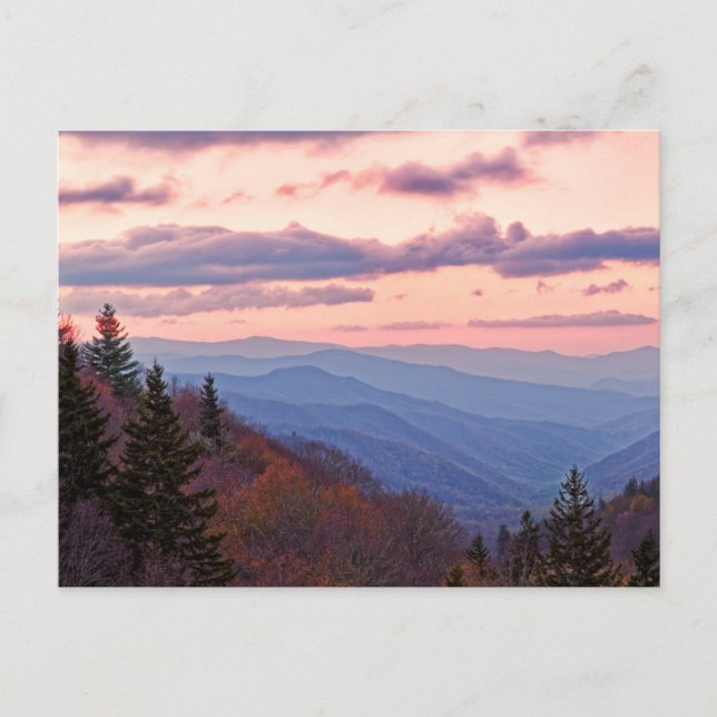 Great Smoky Mountain National Park Postkarte (Vorderseite)
