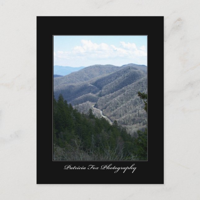 Great Smoky Mountains 3 - Postkarte (Vorderseite)