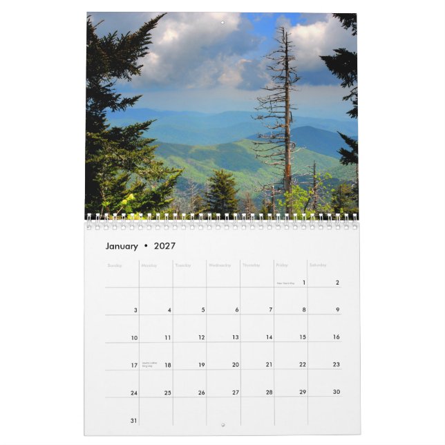 Great Smoky Mountains-Kalender 2013 Kalender (Jan 2027)