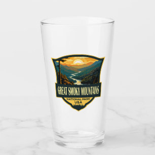 Great Smoky Mountains National Park Illustration Glas