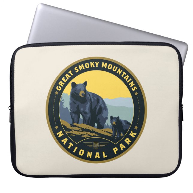 Great Smoky Mountains National Park Laptopschutzhülle (Vorderseite)
