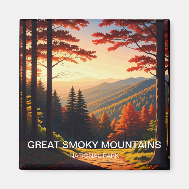 Great Smoky Mountains National Park Magnet (Vorne)