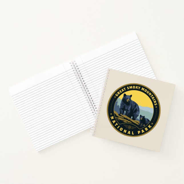 Great Smoky Mountains National Park Notizbuch (Innenseite)