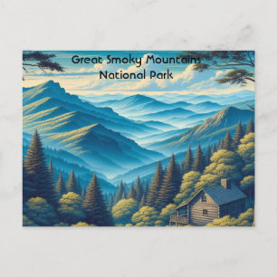 Great Smoky Mountains National Park Postkarte