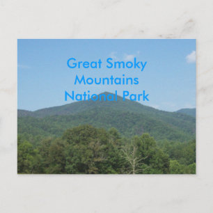 Great Smoky Mountains National Park Postkarte