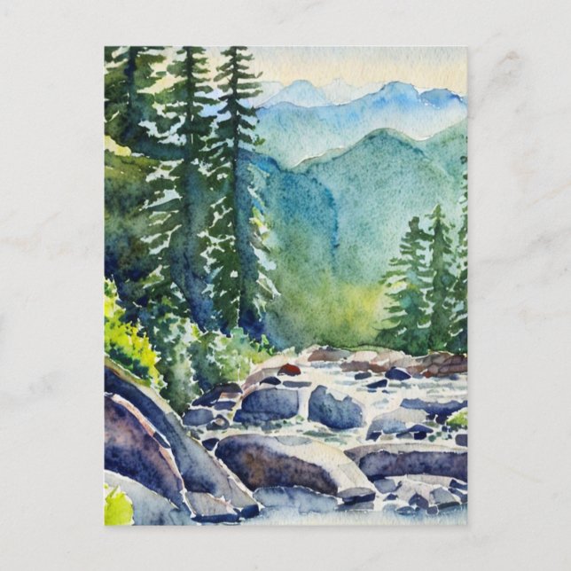 Great Smoky Mountains National Park Postkarte (Vorderseite)