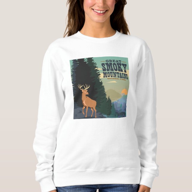 Great Smoky Mountains National Park Sweatshirt (Vorderseite)