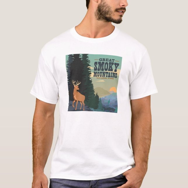 Great Smoky Mountains National Park T-Shirt (Vorderseite)