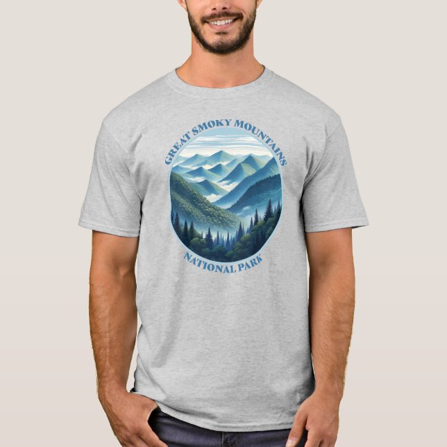 Great Smoky Mountains National Park T-Shirt (Vorderseite)