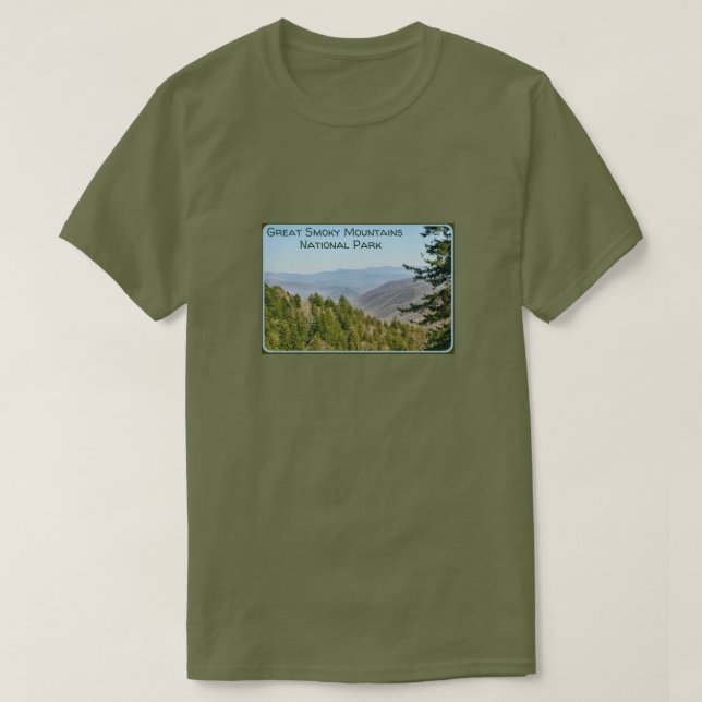 Great Smoky Mountains National Park T-Shirt (Design vorne)