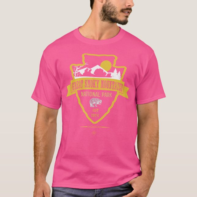 Great Smoky Mountains National Park T Shirt Wander (Vorderseite)