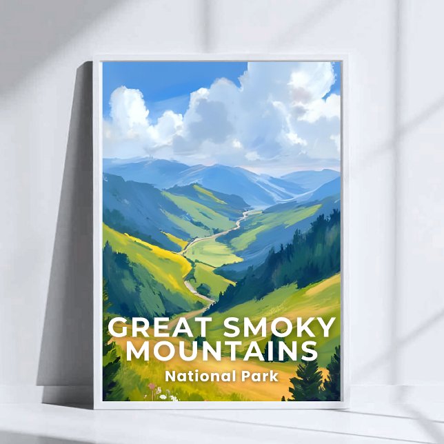 Great Smoky Mountains National Park Travel Poster (Von Creator hochgeladen)