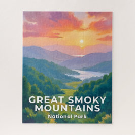 Great Smoky Mountains National Park Watercolor