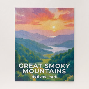 Great Smoky Mountains Nationalpark Aquarell